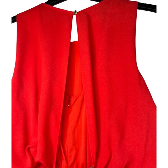 Vince Camuto Womens Sleeveless Poppy Culotte Jumpsuit With Belt Size 8 - Picture 8 of 13